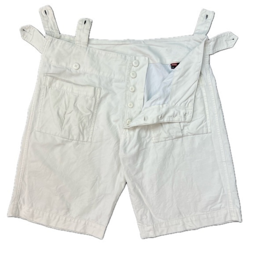 00s DIESEL Resin Coated Adjustable Shorts